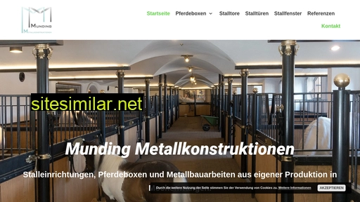 Metallkonstruktionen-munding similar sites