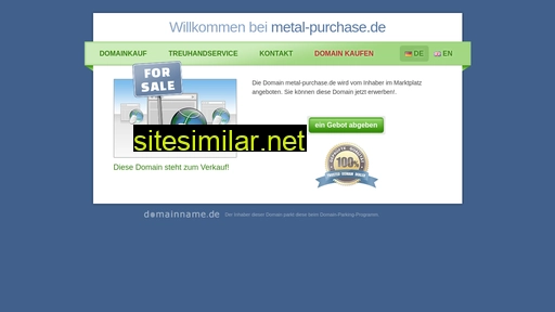 metal-purchase.de alternative sites