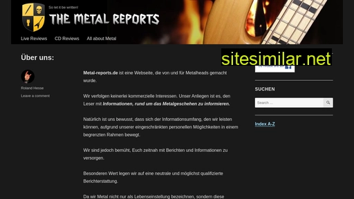 metal-reports.de alternative sites