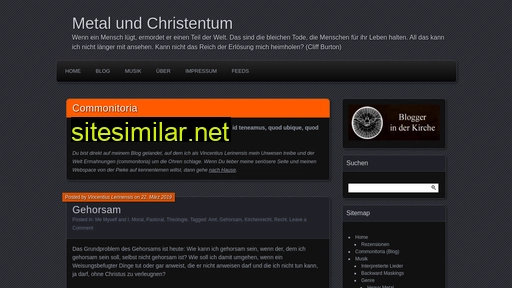 Metal-und-christentum similar sites