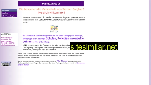metaschule.de alternative sites