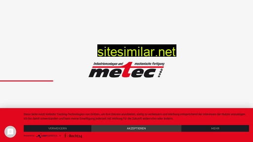 metec-cnc.de alternative sites