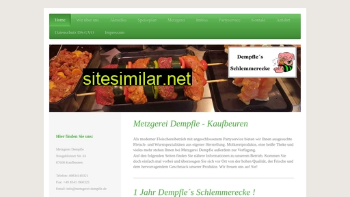 metzgerei-dempfle.de alternative sites
