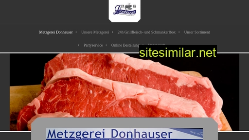 metzgerei-donhauser.de alternative sites