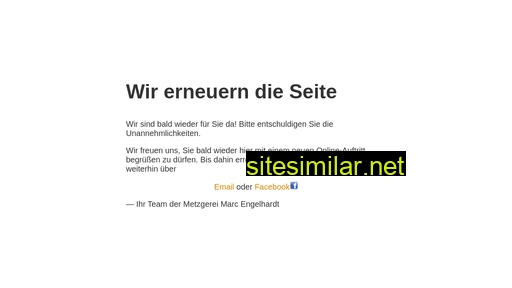 metzgerei-engelhardt.de alternative sites