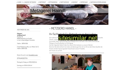 metzgerei-haindl.de alternative sites