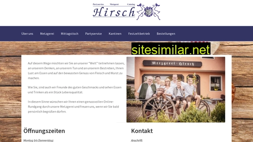metzgerei-hirsch.de alternative sites