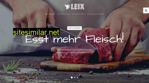 metzgerei-leix.de alternative sites