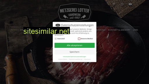 metzgerei-lotter.de alternative sites