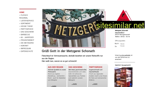 metzgerei-schonath.de alternative sites