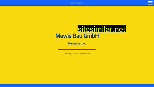 Mewis-bau similar sites