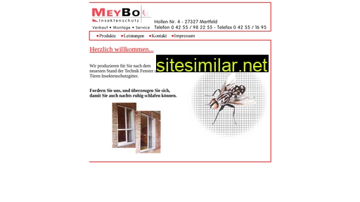 meybo-insektenschutz.de alternative sites