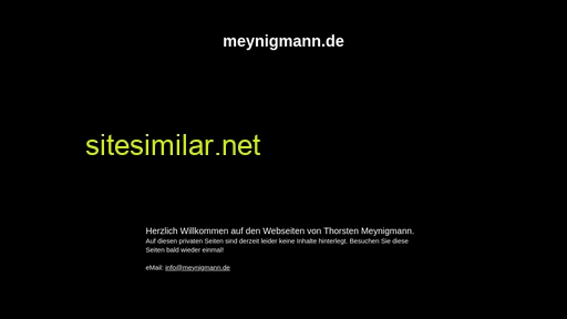 meynigmann.de alternative sites