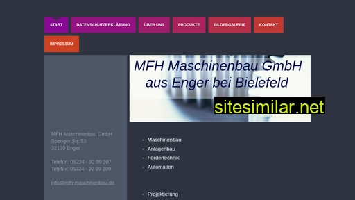 mfh-maschinenbau.de alternative sites