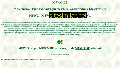 mfwg.de alternative sites