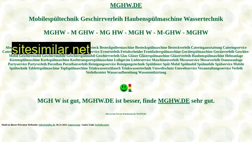 mghw.de alternative sites