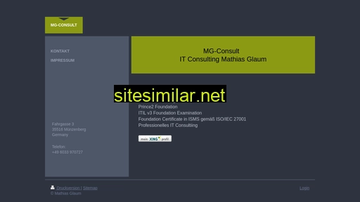 mg-consult.de alternative sites