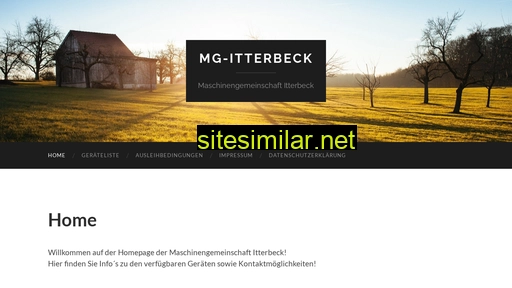 Mg-itterbeck similar sites
