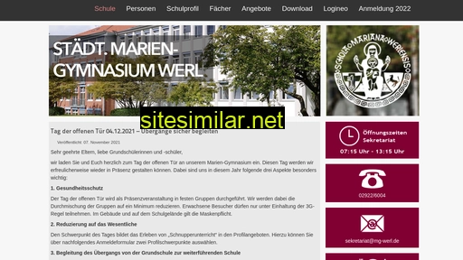 mg-werl.de alternative sites