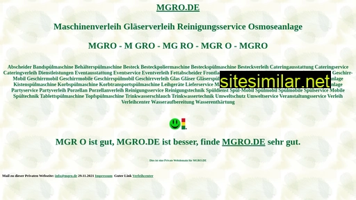 mgro.de alternative sites