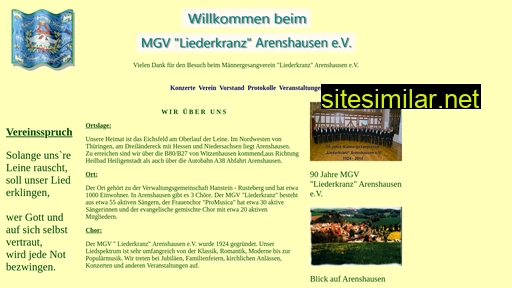 Mgv-liederkranz-arenshausen similar sites