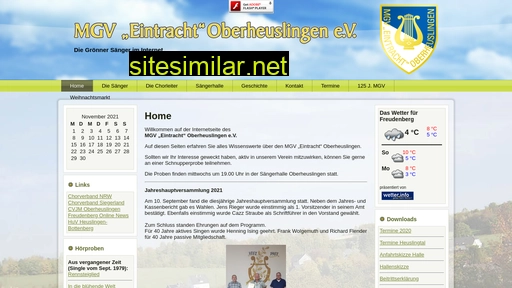 mgv-oberheuslingen.de alternative sites