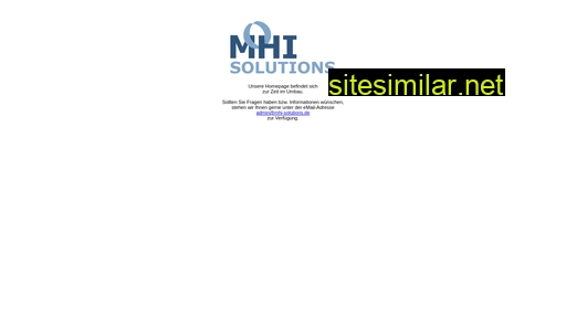 mhi-solutions.de alternative sites