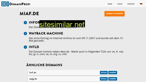 miaf.de alternative sites