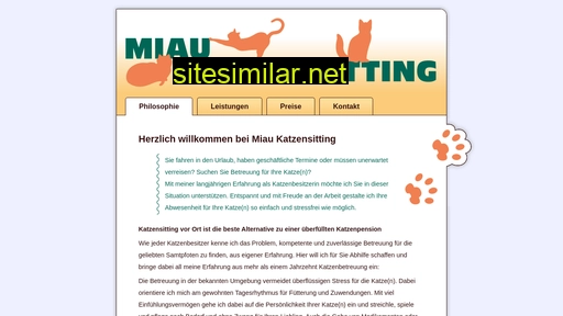 Miau-katzensitting similar sites