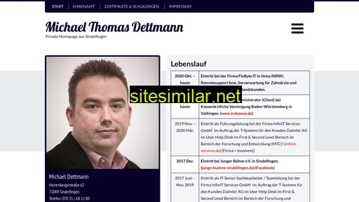 Michaeldettmann similar sites