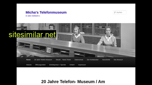 Michas-telefonmuseum similar sites