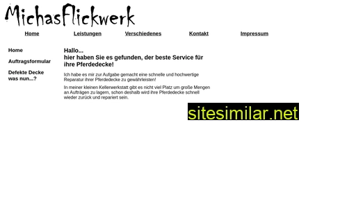 Michasflickwerk similar sites