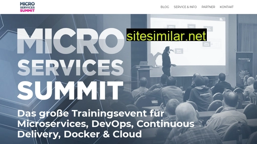 microservices-summit.de alternative sites