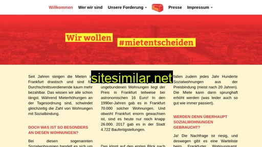 mietentscheid-frankfurt.de alternative sites