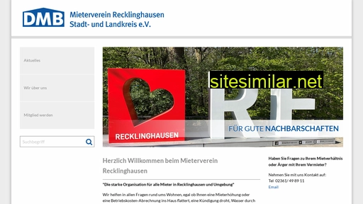 mieterverein-recklinghausen.de alternative sites