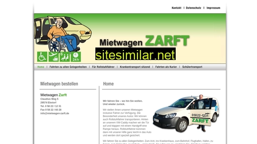 mietwagen-zarft.de alternative sites