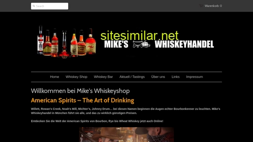 Mikes-whiskeyhandel similar sites
