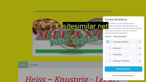 Milano-pizza-express similar sites