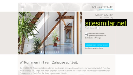 milchhof-apartments.de alternative sites