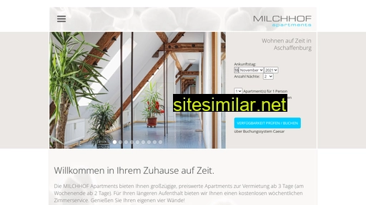 milchhof-appartments.de alternative sites