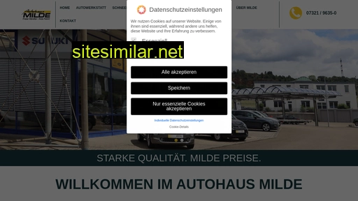 milde-autohaus.de alternative sites