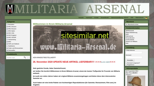 militaria-arsenal.de alternative sites