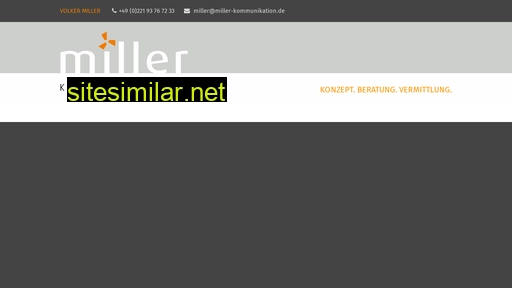 Miller-kommunikation similar sites