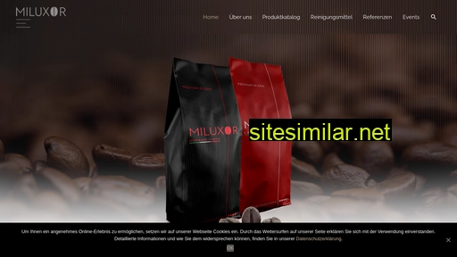 miluxor-kaffee.de alternative sites