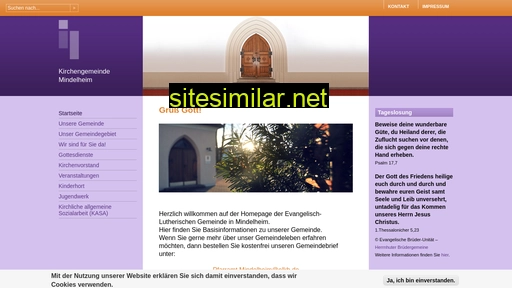 mindelheim-evangelisch.de alternative sites