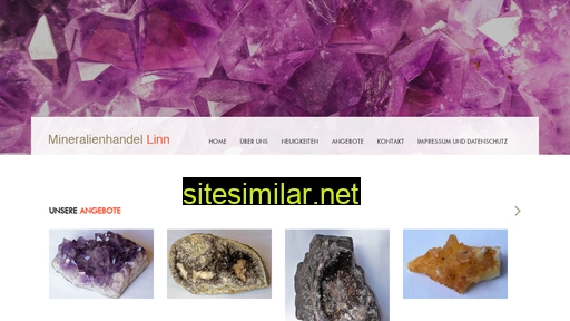 mineralien-linn.de alternative sites