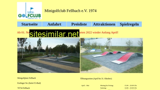 Minigolf-fellbach similar sites