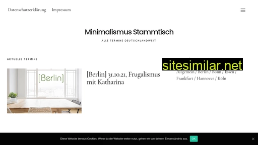 minimalismus-stammtisch.de alternative sites