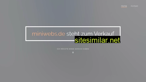 miniwebs.de alternative sites