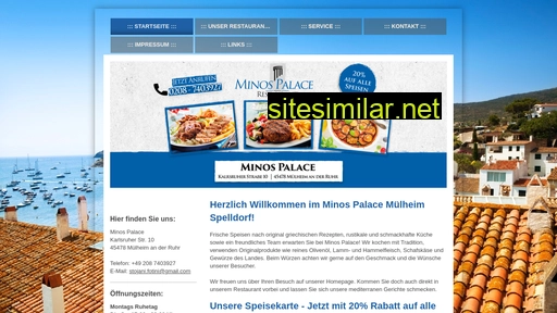 minos-palace.de alternative sites